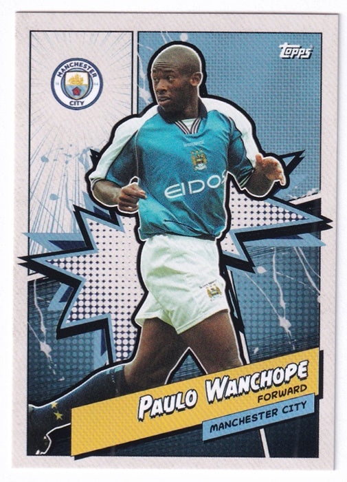 2023 Panini Fan Set Paulo Wanchope Manchester City #MANH-9