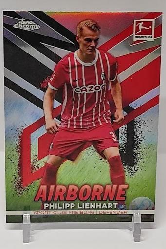 2022-23 Topps Chrome Airborne Philipp Lienhart Freiburg