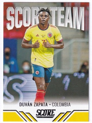 2021-22 Panini Score FIFA Duvan Zapata #25