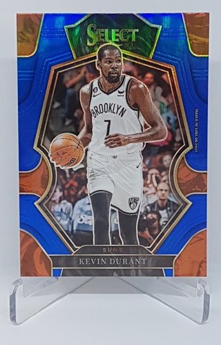 2022-23 Panini Select Blue Silver Prizm Kevin Durant Suns #137