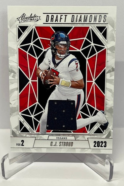 2024 Panini Absolute Draft Diamonds CJ Stroud Houston Texans *3