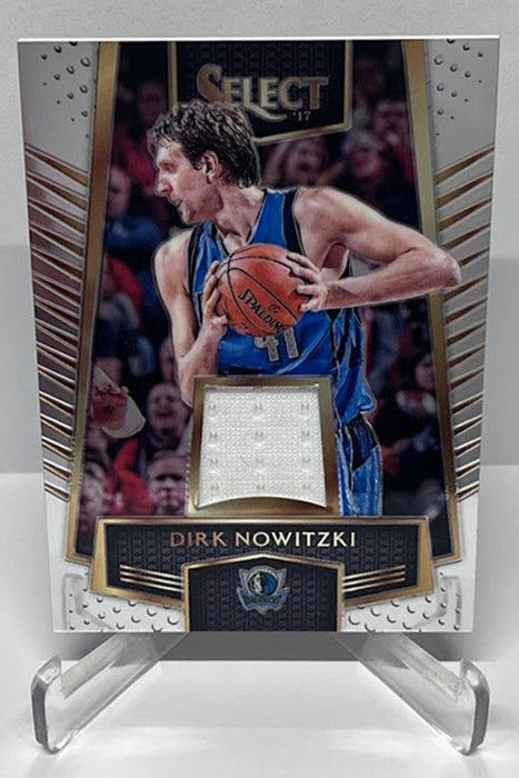 2016-17 Panini Select Swatches Dirk Nowitzki Dallas Mavericks #30