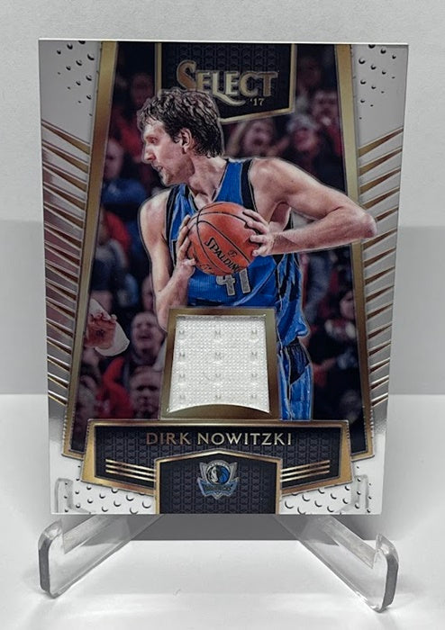 2016-17 Panini Select Swatches Dirk Nowitzki Dallas Mavericks #30