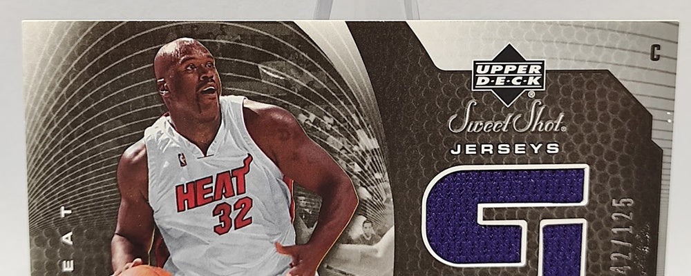 2005-06 Upper Deck Sweet Shot Jerseys Shaquille O'Neal Miami 042/125