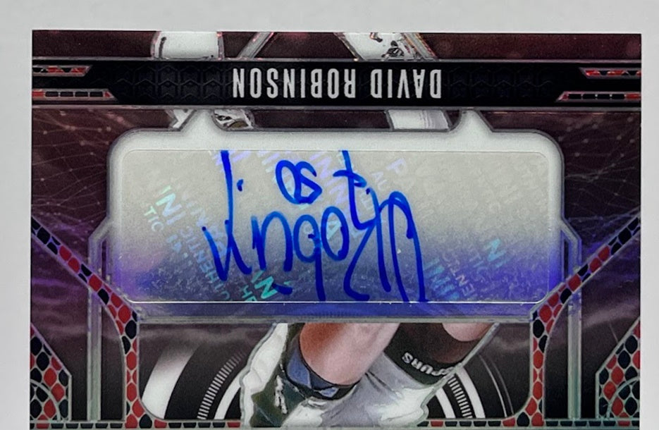 2024-25 Panini Prizm Prizmatrix AU David Robinson Spurs 15/15