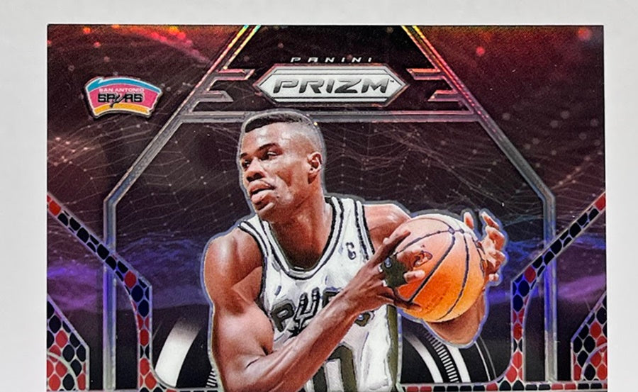 2024-25 Panini Prizm Prizmatrix AU David Robinson Spurs 15/15