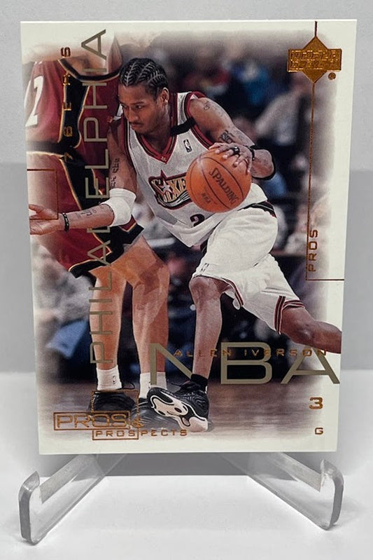 2000 Upper Deck Pros & Prospects Allen Iverson 76ers #60
