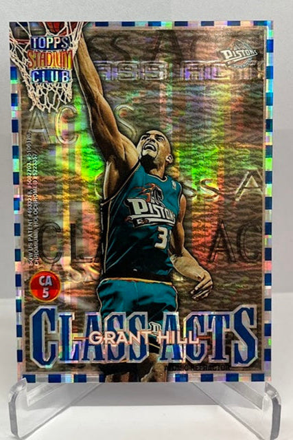 1996-97 Topps Stadium Club Class Acts Atomic Refractor Hill Laettner #CA5 *2