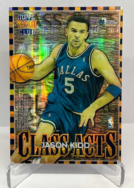 1996-97 Topps Stadium Club Class Acts Atomic Refractor Abdur-Rahim Kidd #CA6 *2