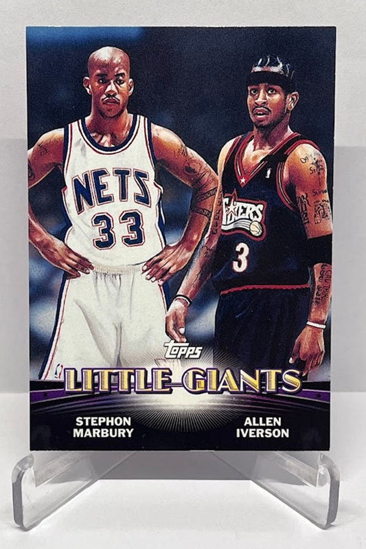 2000 Topps Little Giants Allen Iverson Stephon Marbury #2