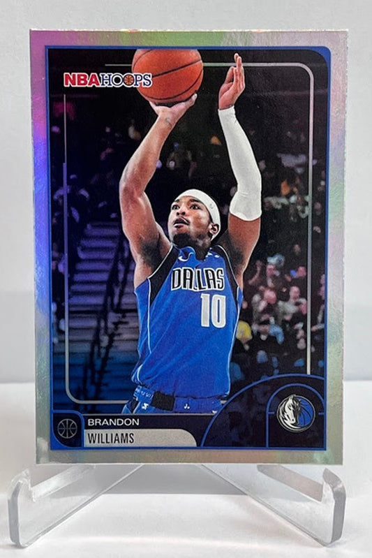 2025-26 Topps Hoops Brandon Williams Dallas Mavericks #15