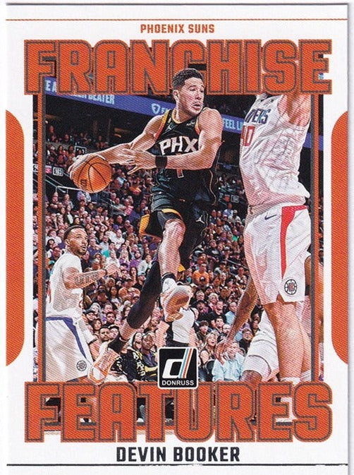 2023-24 Panini Donruss Franchise Features Devin Booker Suns #30