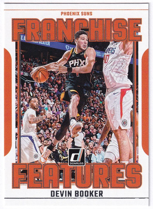 2023-24 Panini Donruss Franchise Features Devin Booker Suns #30