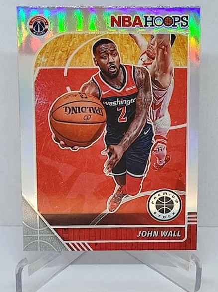 2019-20 Panini Hoops Premium Prizm John Wall Wizards #191