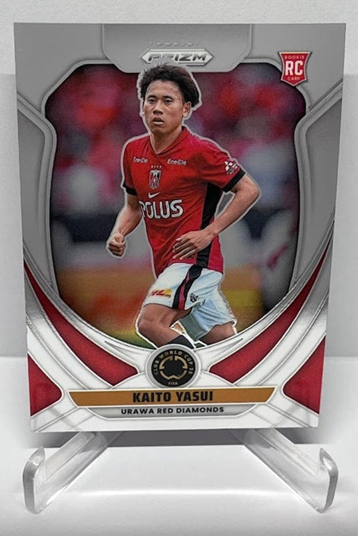 2025 Panini Prizm FIFA Club World Cup RC Kaito Yasui Urawa Red Diamonds #95