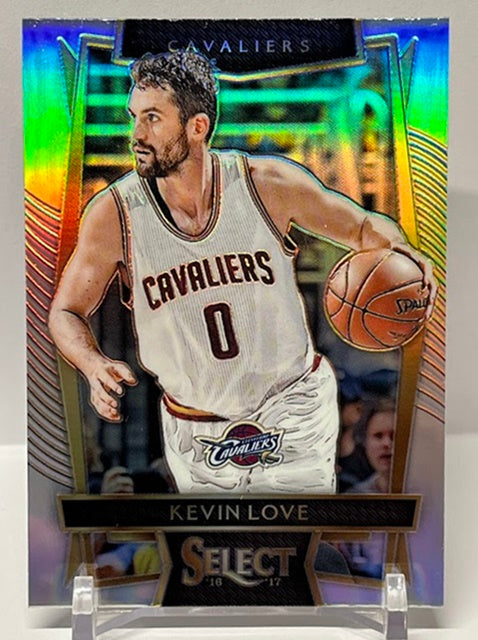 2016-17 Panini Select Silver Prizm Kevin Love Cavaliers #65