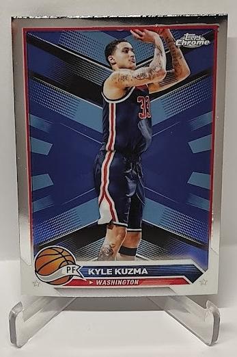 2024 Topps Chrome Kyle Kuzma Washington #139