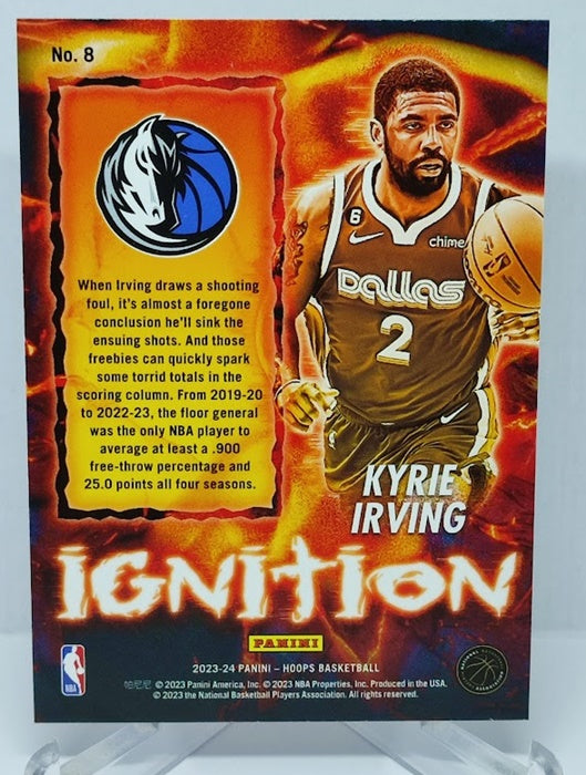 2023-24 Panini Hoops Ignition Kyrie Irving Mavericks #8