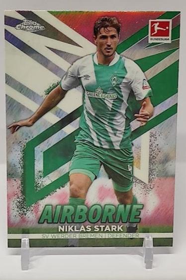 2022-23 Topps Chrome Airborne Niklas Stark Bremen