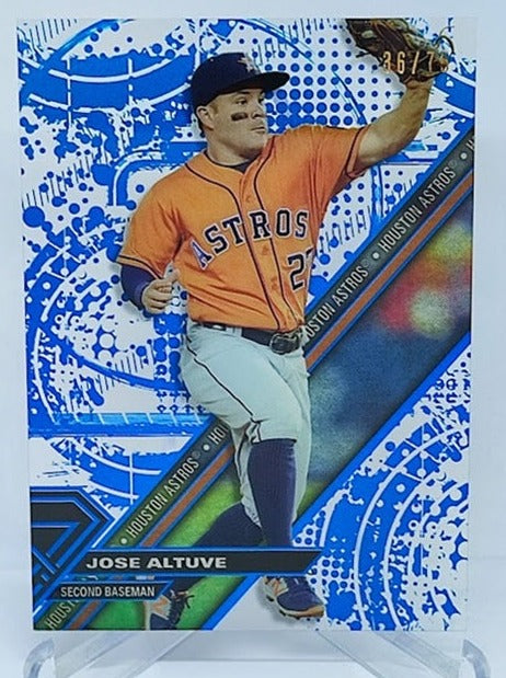 2017 Topps High Tek Acetate Jose Altuve Astros 36/75