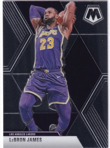 2019-20 Panini Mosaic LeBron James Lakers #8