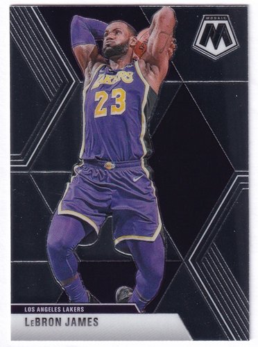 2019-20 Panini Mosaic LeBron James Lakers #8