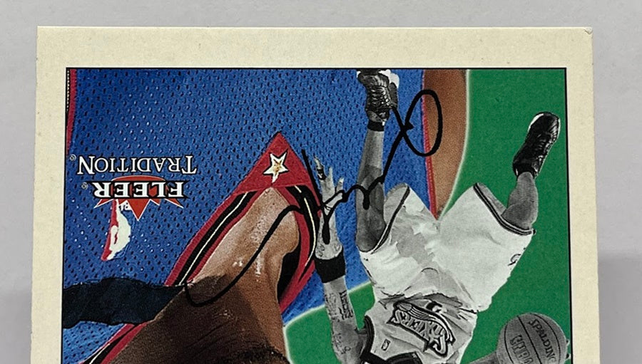 2000-01 Fleer Tradition Allen Iverson Philadelphia 76ers #152