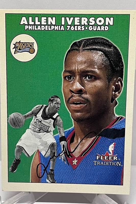 2000-01 Fleer Tradition Allen Iverson Philadelphia 76ers #152