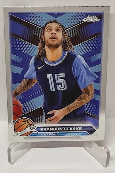 2024 Topps Chrome Brandon Clarke Memphis #142