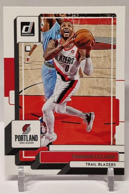 2022-23 Panini Donruss Damian Lillard Portland #106