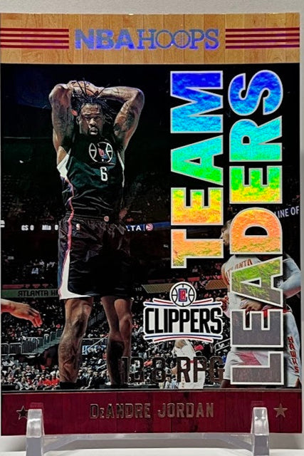 2017-18 Panini Hoops Team Leaders DeAndre Jordan Clippers #21