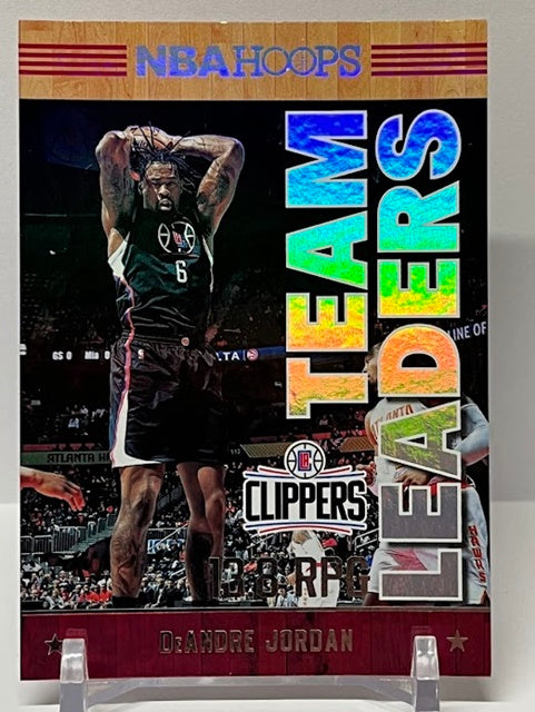 2017-18 Panini Hoops Team Leaders DeAndre Jordan Clippers #21