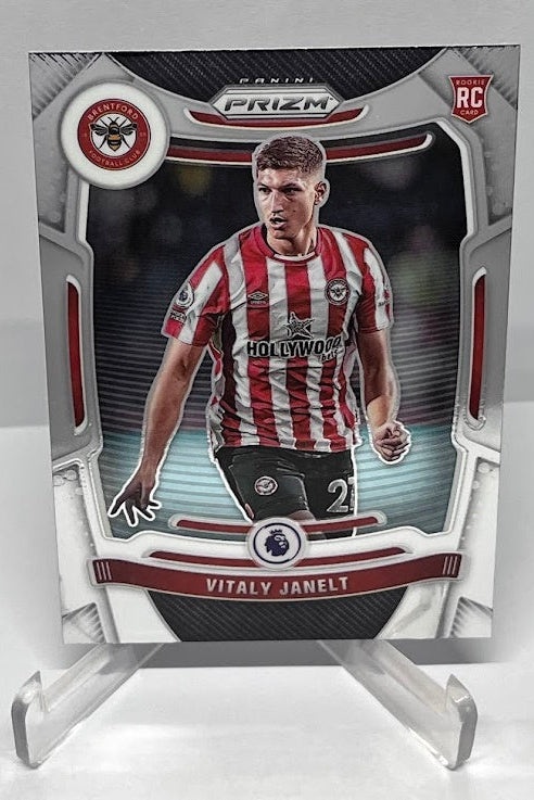 2021-22 Panini Prizm Premier League RC Vitaly Janelt Brentford #144