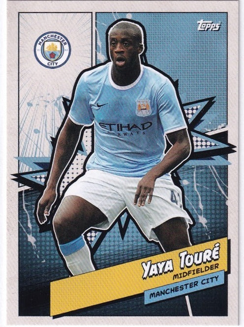 2023 Panini Fan Set Yaya Toure Manchester City #MANH-8