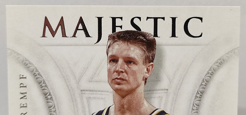 2012-13 Panini Crusade Majestic Signatures Detlef Schrempf Pacers #69