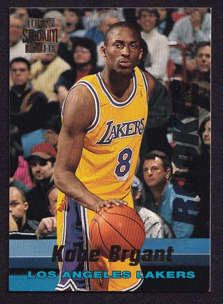 1996-97 Topps Stadium Club RC Kobe Bryant Lakers *2