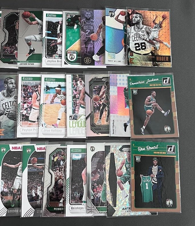 30 Card Team Lot BOSTON CELTICS Rookies & Veterans A