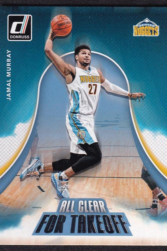 2017-18 Panini Donruss All Clear for Takeoff Jamal Murray Nuggets #5