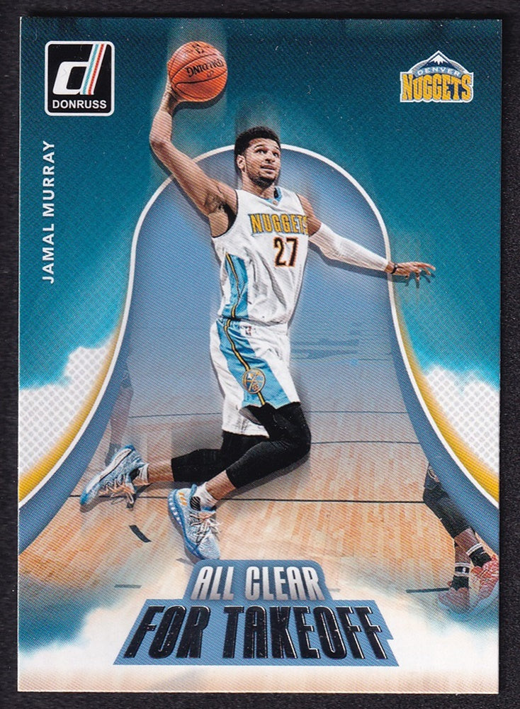 2017-18 Panini Donruss All Clear for Takeoff Jamal Murray Nuggets #5