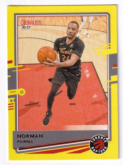 2020-21 Panini Donruss Normen Powell Raptors #46