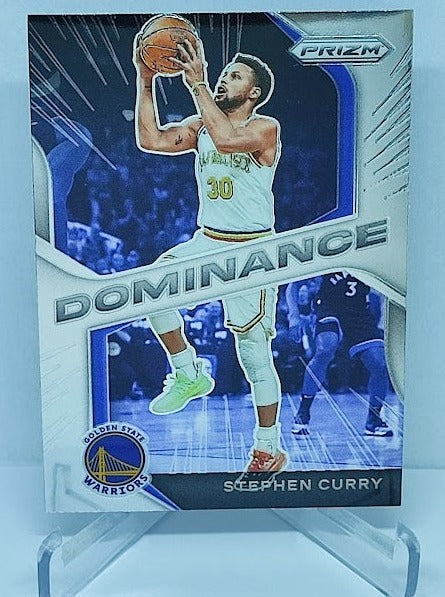 2020-21 Panini Prizm Dominance Stephen Curry Warriors #24