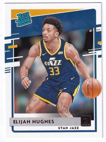 2020-21 Panini Donruss RC Elijah Hughes Jazz #246