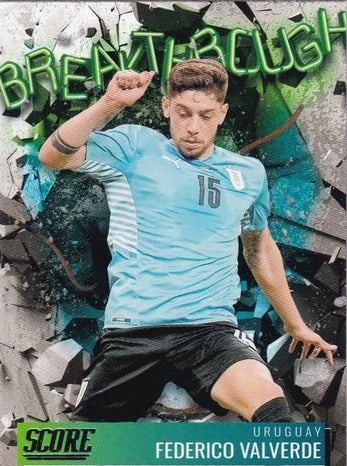 2021-22 Panini Score FIFA Federico Valverde Uruguay #17