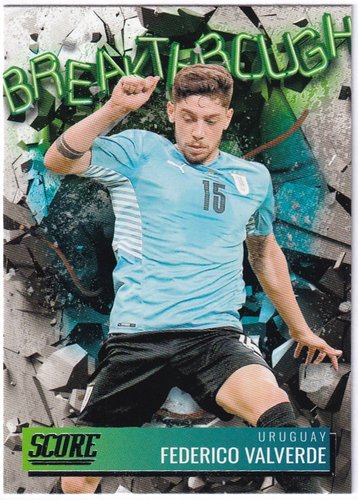 2021-22 Panini Score FIFA Federico Valverde Uruguay #17