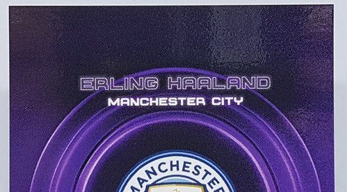 2022-23 Topps Showtime Champions League Erling Haaland Manchester City 19/25