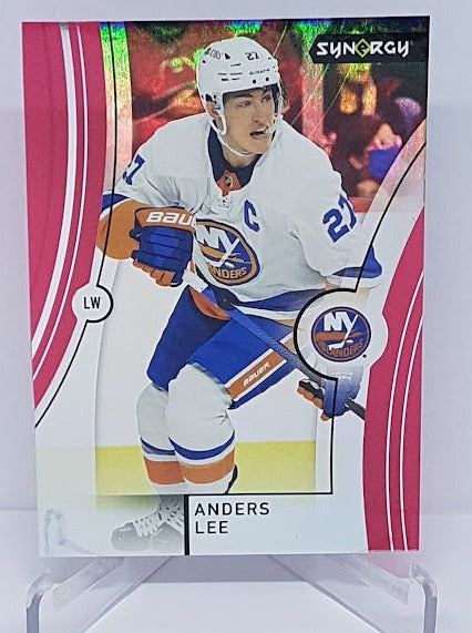 2021-22 Upper Deck Synergy Acetate Anders Lee New York Islanders #32
