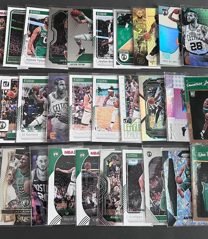 30 Card Team Lot BOSTON CELTICS Rookies & Veterans A