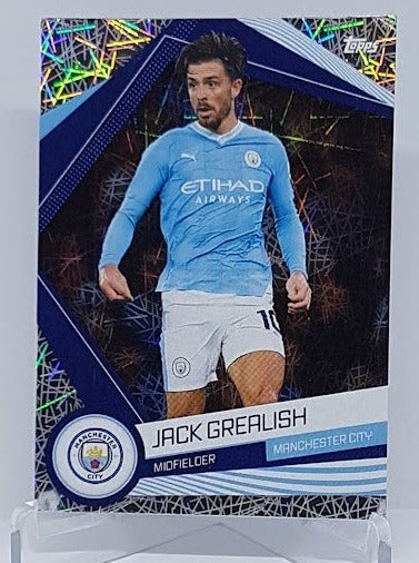 2023 Topps Fan Set Electro Jack Grealish Manchester City