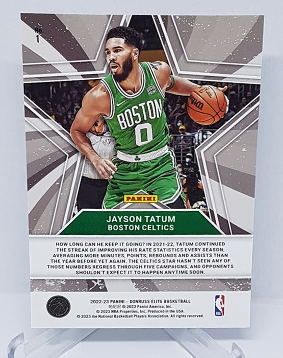 2022-23 Panini Elite Star Status Jayson Tatum Celtics #1