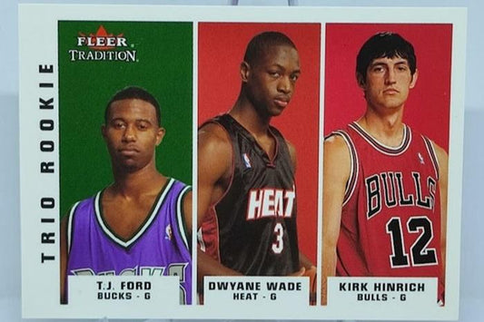 2003-04 Fleer Tradition Trio Rookie Ford Wade Hinrich #296